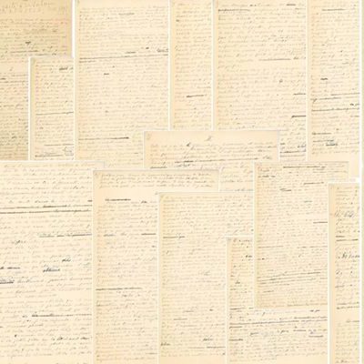 Páginas do Manuscrito de Pierre de Coubertin (COI). Páginas do Manuscrito de Pierre de Coubertin (COI).